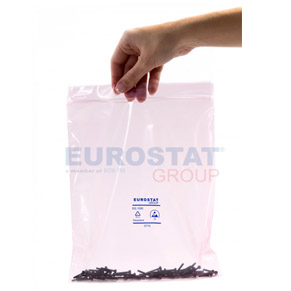 Roze ESD veilige PE zakken